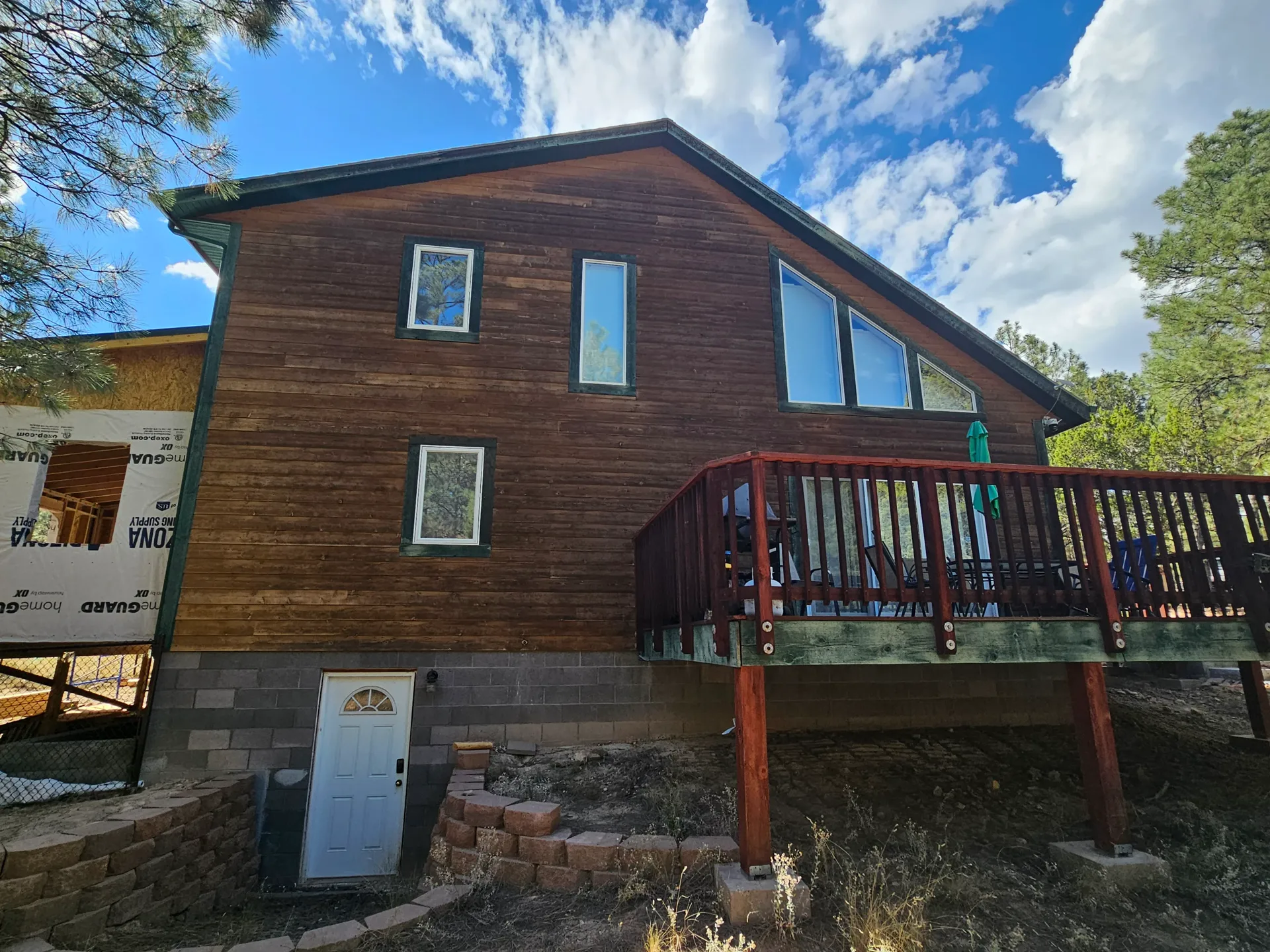Before - House exterior before painting by Blue J Paint & Stain, Kingman AZ
